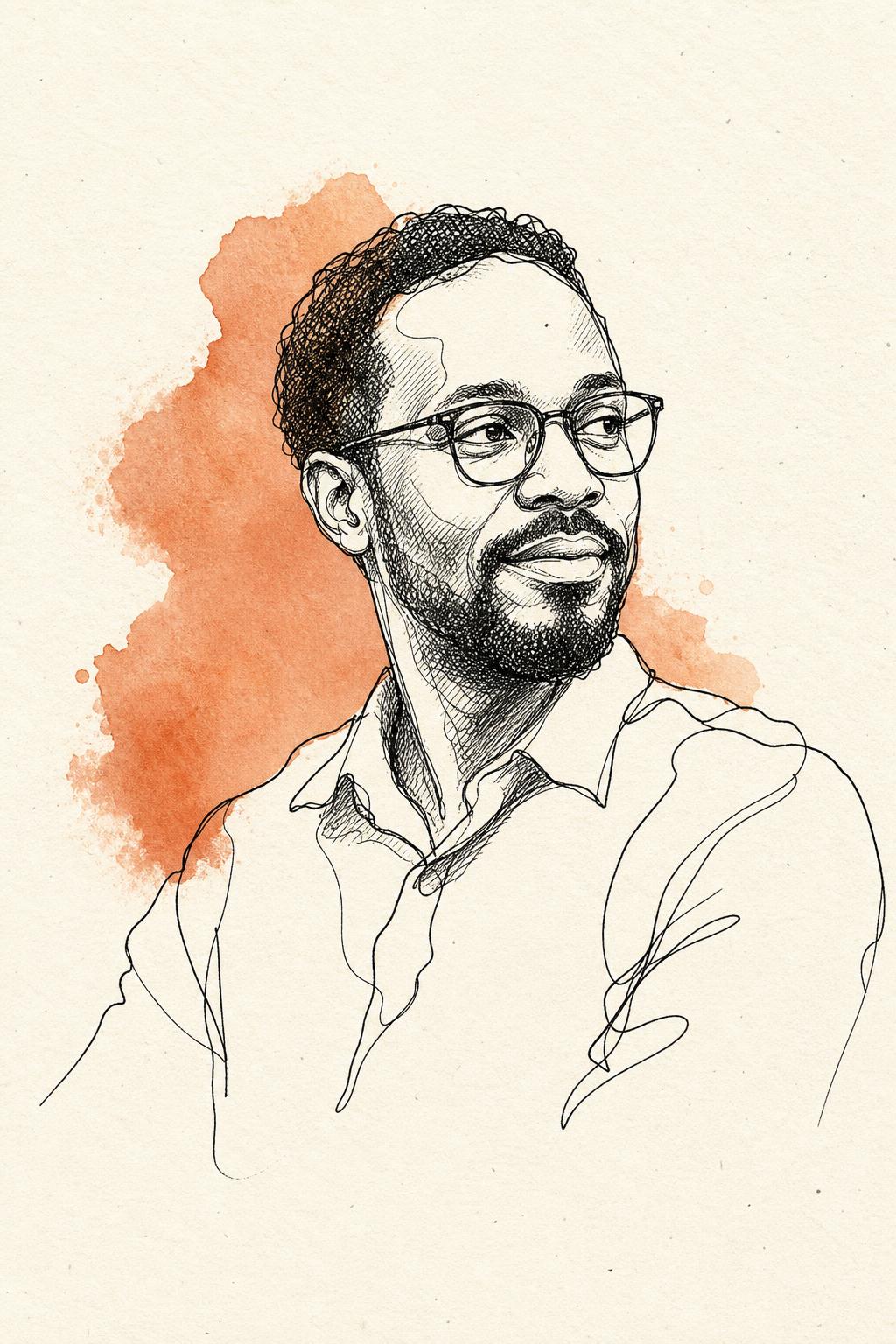 Portrait of Kwame Asante, Staff ML Engineer
