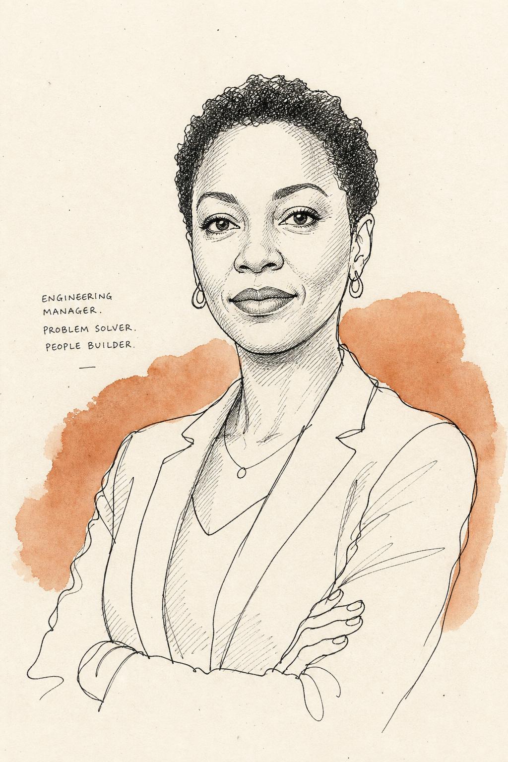 Portrait of Wanjiru Mwangi, Engineering Manager